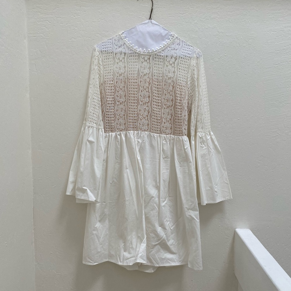 Endless Rose - White Dress (M) - Picture 3 of 8
